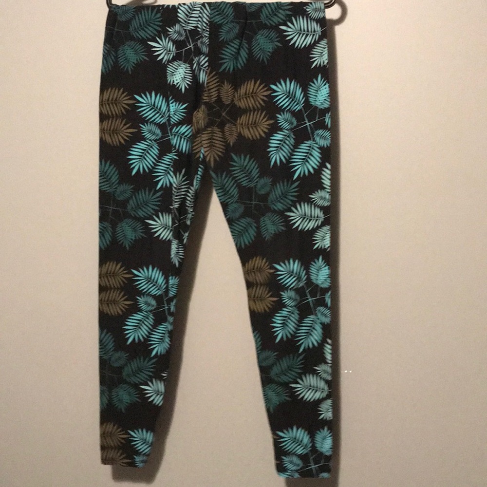 Leggings - ferns